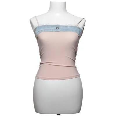 Tank Top (Pink, Blue) from Lulu Elastane, Polyester