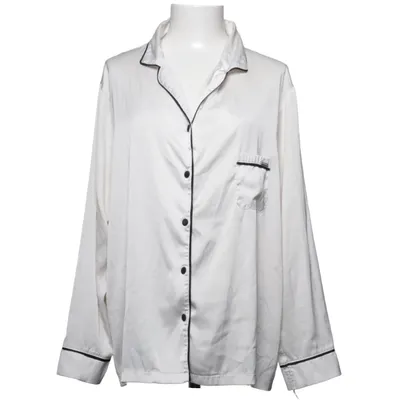 Pyjamasskjorta (Vit) från Bluebella Elastan, Polyester