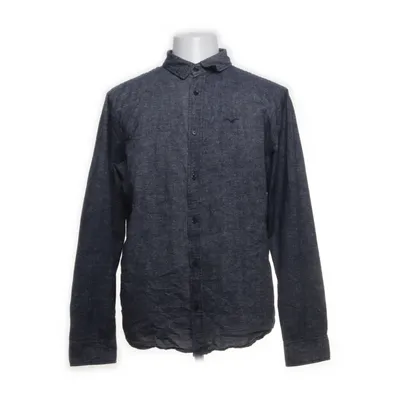 Flannel shirt (Blue) from Cleptomanicx Cotton, Linen