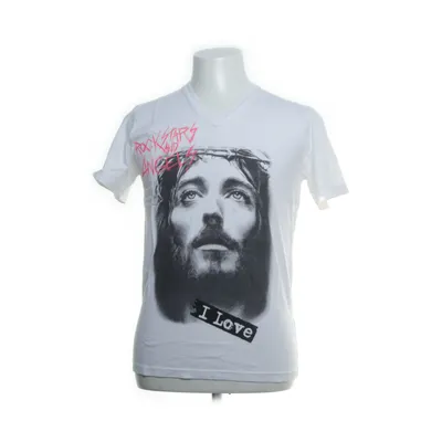 T-shirt (Hvid) fra Rockstars & Angels Bomuld