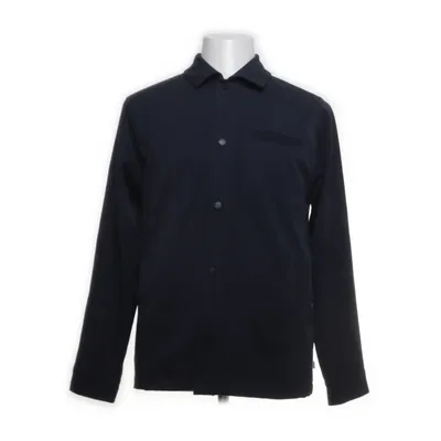 Överskjorta (Blå) från Woodbird Elastan, Polyester, Viskos