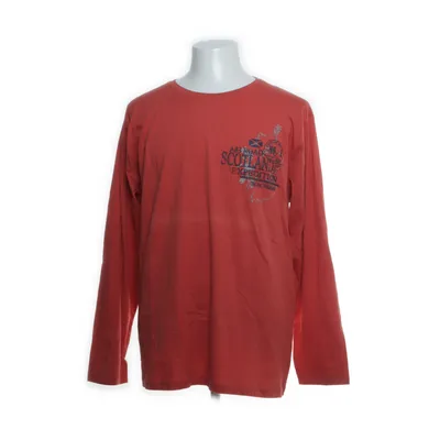 Lange mouwen shirt (Rood) van Pioneer Katoen