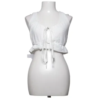 Crop top (Vit) från Chiquelle Elastan, Polyester