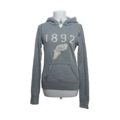Huvtröja (Grå, Vit) från Abercrombie & Fitch Bomull, Polyester
