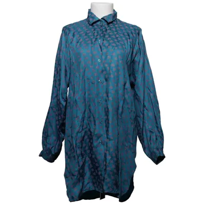 Shirt (Purple, Petrol green) from Benetton Viscose