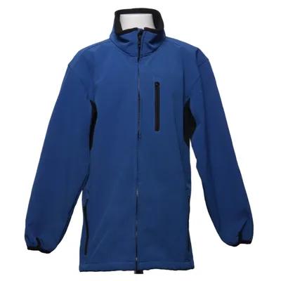 Softshell jacket (Blue, Black) from Nicks World Polyester