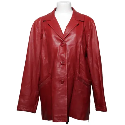 Leren jas (Rood) van Goldstein