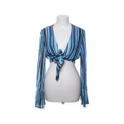 Blouse portefeuille (Bleu, Multicolore) de Hennes Collection Viscose