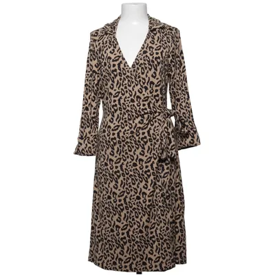 Wikkeljurk (Beige, Zwart) van Flash Woman City Elastaan, Viscose
