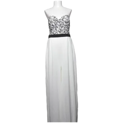 Jumpsuit (Zwart, Wit) van Rare London Elastaan, Polyester