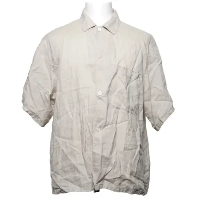 Chemise à manches courtes (Beige) de Arket Lin