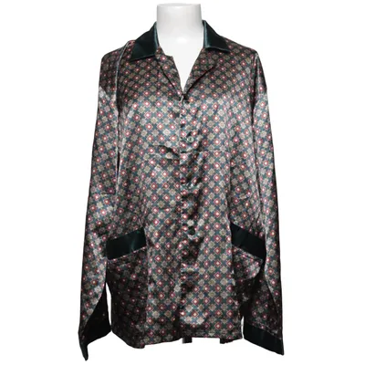 Pyjamasskjorte (Blå, Rød, Brun) fra Luna Polyester