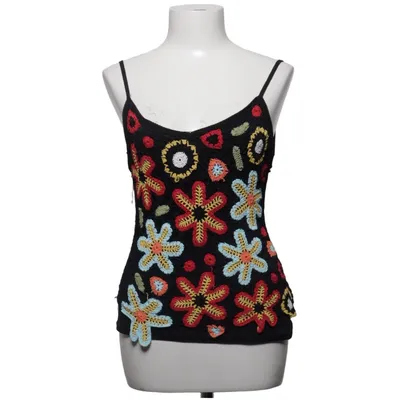 Tank­top (Schwarz, Mehrfarbig) von Nicowa Polyester, Viskose