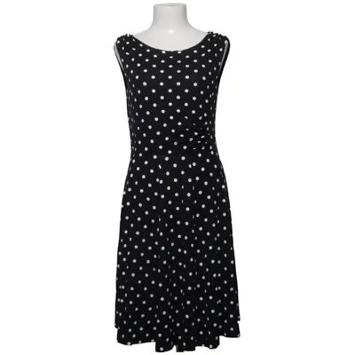Klänning (Svart, Vit) från Lisa Tossa Elastan, Polyester, Viskos