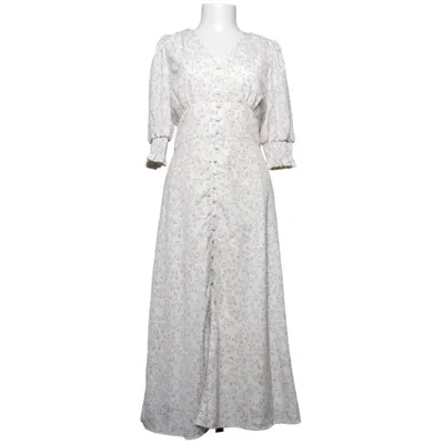 Robe longue (Blanc, Multicolore) de Neo Noir Polyester