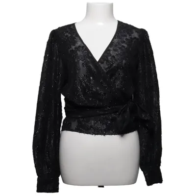 Blouse portefeuille (Noir) de Moves Polyester
