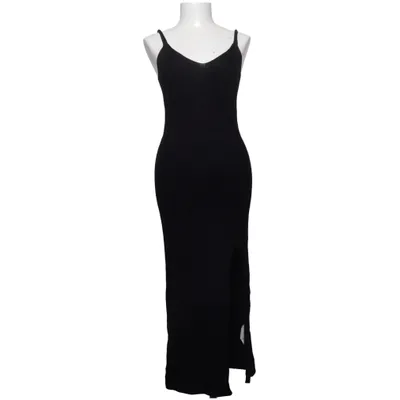 Maxi jurk (Zwart) van Edited Polyamide, Viscose