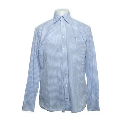Buttondown-skjorta (Vit, Blå) från Tommy Hilfiger Bomull