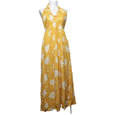 Maxi dress (Yellow, White) from Cupshe Viscose
