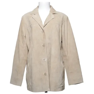 Blazer en cuir (Beige) de Sormet Cuir, Polyester