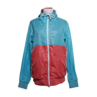 Regenjack (Blauw, Roze) van Warp Polyester, Katoen