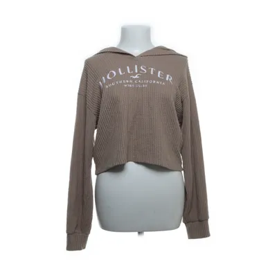 Capuchon sweater (Bruin) van Hollister Elastaan, Polyester, Viscose