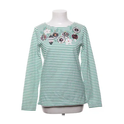 Long sleeve T-shirt (Green, White, Multicolored) from Joules Cotton
