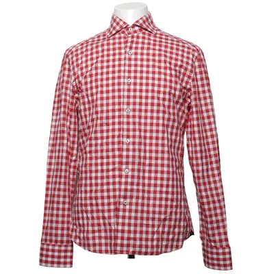 Shirt (Red, White) from La Chemise