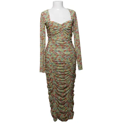 Dress (Green, Yellow, Red) from Ganni Elastane