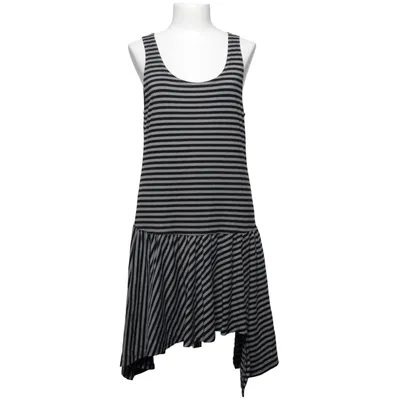 Klänning (Svart, Grå) från Olars Ulla Elastan, Polyester, Viskos
