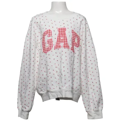Sweatshirt (White, Red, Green) from Gap Kids Cotton, Polyester