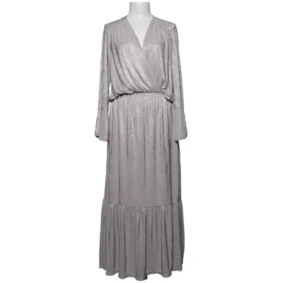 Maxi jurk (Beige) van Joy s Elastaan, Polyester