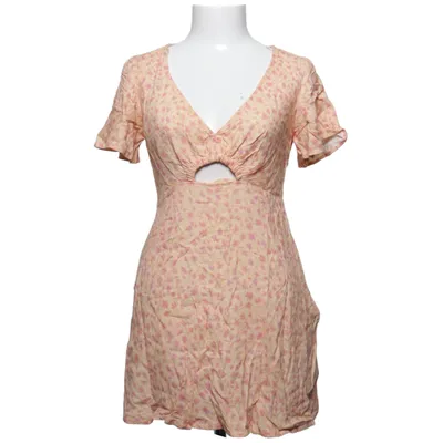 Kjole (Beige, Pink) fra Pull & Bear Linned, Viscose