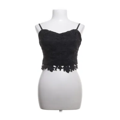 Crop top (Black) from Ariana Lipsy Elastane, Polyester