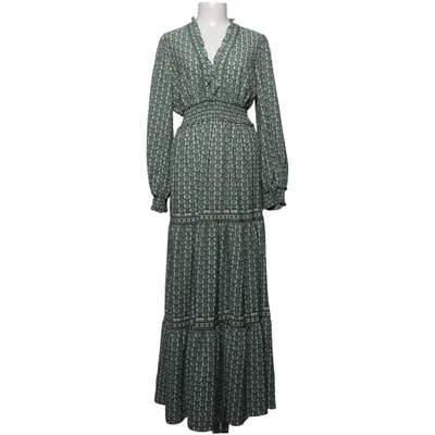 Maxi jurk (Groen, Blauw, Wit) van Max Studio Elastaan, Polyester