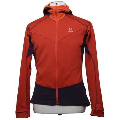 Hoodie (Orange, Purple, Multicolored) from Haglöfs Elastane, Polyamide, Polyester