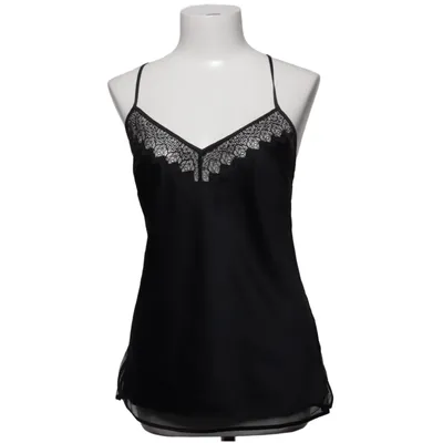 Pyjamaoberteil (Schwarz) von Calvin Klein Sleepwear Elasthan, Nylon, Polyester