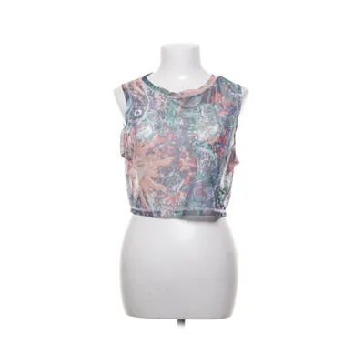 Crop top (Multicolored) from Shein Curve Elastane, Polyester