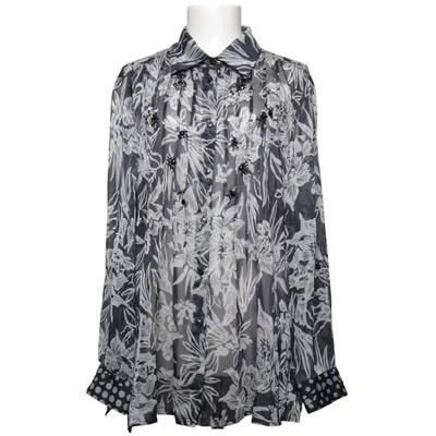 Blouse (Noir, Blanc) de Frank Walder