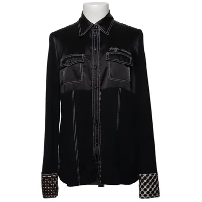 Shirt (Black, Multicolored) from Fuego Woman Elastane, Polyester