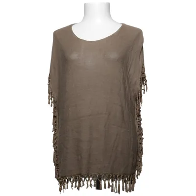 Poncho (Brown) from Modes Stockholm Viscose