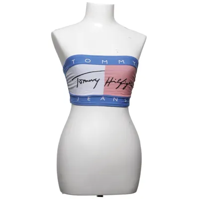 Tubtopp (Blå, Vit, Röd) från Tommy Hilfiger Jeans Bomull, Elastan