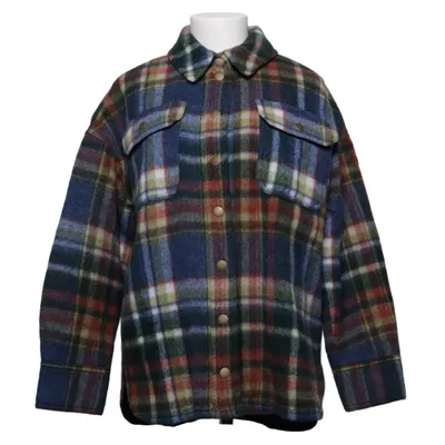 Surchemise (Bleu, Multicolore) de Sézane Acétate, Polyamide, Viscose, Laine