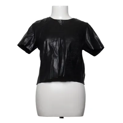 Haut (Noir) de Zara W&B Collection Élasthane, Polyester