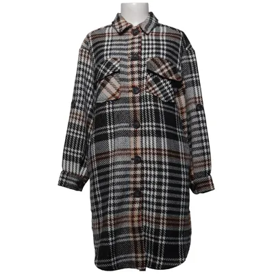 Overshirt (Black, White, Brown) from Summum Woman Polyester, Wool