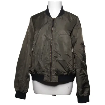 Bomberjacka (Grön) från Zara Basic Outerwear Akryl, Elastan, Polyester