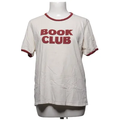 T-shirt (Weiß, Rot) von Sézane Bio-Baumwolle
