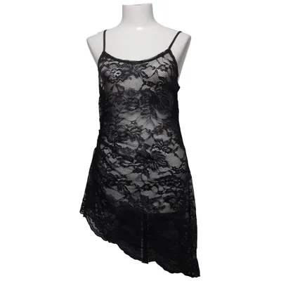Negligé (Zwart) van Sisters Point Elastaan, Polyamide, Polyester