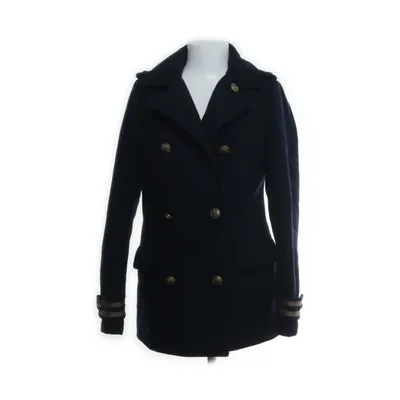 Erwt jas (Blauw) van RVLT Revolution Polyester, Wol