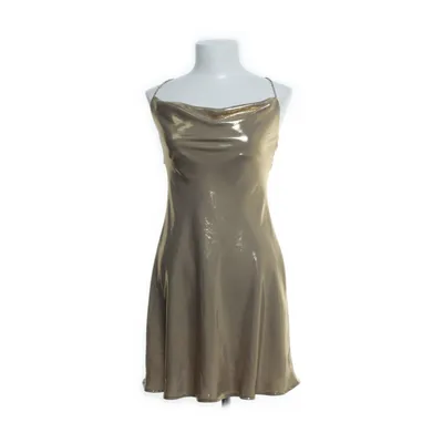 Cocktailkleid (Gold) von Zara Polyester